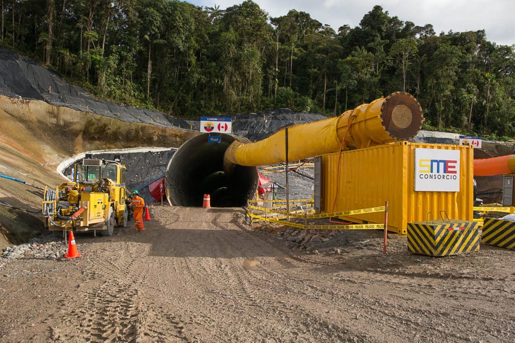 Túnel Proyecto Fruta del Norte